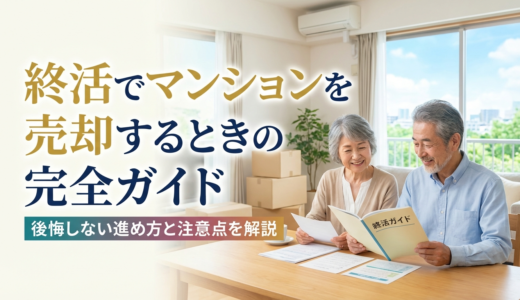 終活でマンションを売却するときの完全ガイド｜後悔しない進め方と注意点を解説