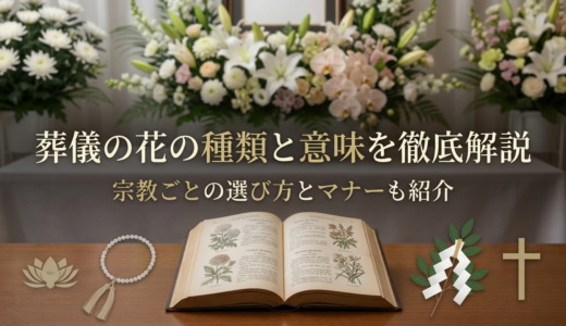葬儀の花の種類と意味を徹底解説｜宗教ごとの選び方とマナーも紹介