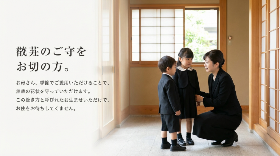 葬儀に子どもを連れていくマナーとは？年齢別の注意点と事前準備を徹底解説