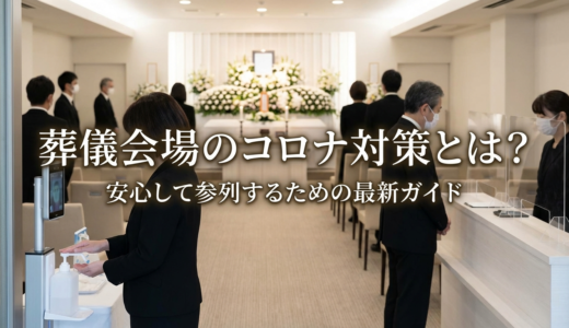 葬儀会場のコロナ対策とは？安心して参列するための最新ガイド