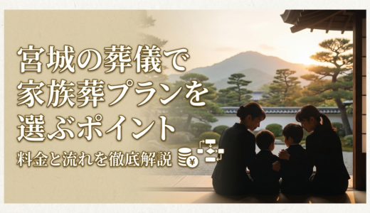 宮城の葬儀で家族葬プランを選ぶポイント｜料金と流れを徹底解説