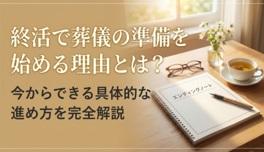 終活で葬儀の準備を始める理由とは？今からできる具体的な進め方を完全解説