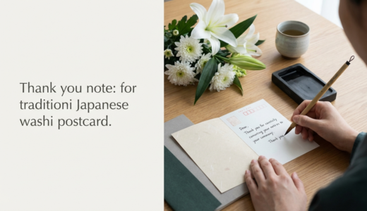 葬儀のお礼状をはがきで出すマナーとは？文例の基本と失敗しない書き方