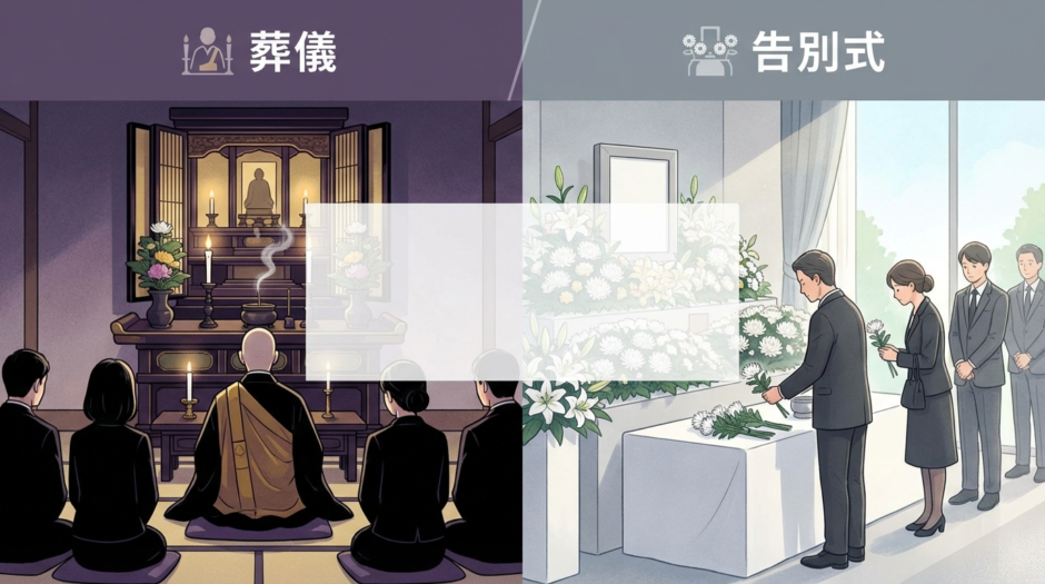 葬儀と告別式の違いを説明する基礎知識｜意味や流れ・マナーを徹底解説