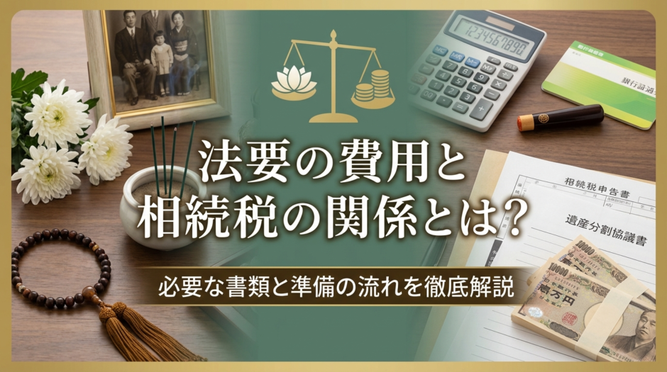 法要の費用と相続税の関係とは？必要な書類と準備の流れを徹底解説