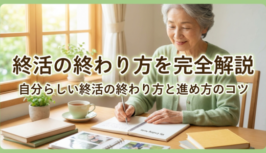 終活の終わり方を完全解説｜自分らしい終活の終わり方と進め方のコツ