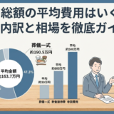 葬儀の総額の平均費用はいくらか解説｜内訳と相場を徹底ガイド