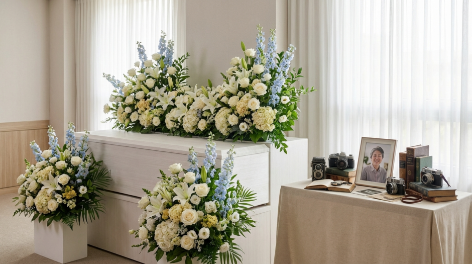 葬儀の会場装飾アイデア完全ガイド｜故人らしさを形にする装花とレイアウト術